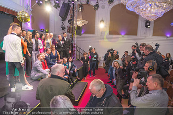 Dancing Stars Paar Präsentation - Lorely Saal, Wien - Mo 06.02.2023 - Medienandrang, Presse, Fotografen, Journalisten, Pressemeute102