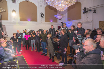 Dancing Stars Paar Präsentation - Lorely Saal, Wien - Mo 06.02.2023 - Medienandrang, Presse, Fotografen, Journalisten, Pressemeute103