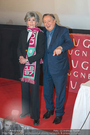 Jane Fonda PK und Autogrammstunde - Lugner City, Wien - Mi 15.02.2023 - Jane FONDA, Richard LUGNER15