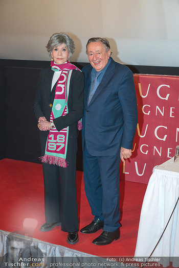 Jane Fonda PK und Autogrammstunde - Lugner City, Wien - Mi 15.02.2023 - Jane FONDA, Richard LUGNER18