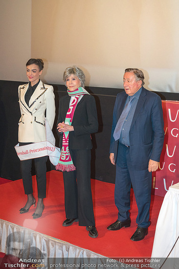 Jane Fonda PK und Autogrammstunde - Lugner City, Wien - Mi 15.02.2023 - Jane FONDA, Richard LUGNER, Jacqueline SAPPERT44