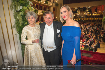 Opernball 2023 - Staatsoper, Wien - Do 16.02.2023 - Jane FONDA, Richard LUGNER, Nadja BERNHARD224