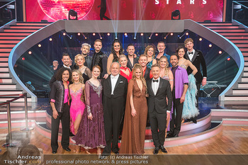 Dancing Stars Staffelauftakt - ORF Zentrum, Wien - Sa 04.03.2023 - Gruppenfoto Dancing Stars im Ballroom1