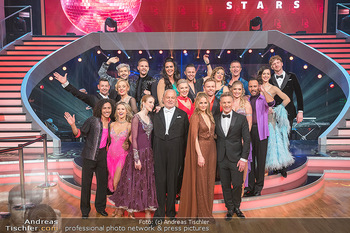 Dancing Stars Staffelauftakt - ORF Zentrum, Wien - Sa 04.03.2023 - Gruppenfoto Dancing Stars im Ballroom4