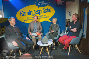 Kamingespräche - Kultur-Bahnhof Altenmarkt-Thenneberg - Mi 08.03.2023 - Matthias SCHORN, Kristina SPRENGER, Thomas AIGNER, Michael BATTI32