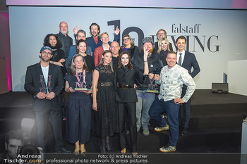10 Jahre Living und Design Awards - Belvedere 21 - Di 21.03.2023 - Gruppenfoto Award Gewinner, Siegerfoto, Angelika ROSAM136