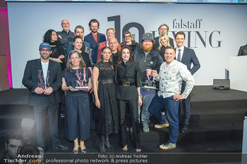 10 Jahre Living und Design Awards - Belvedere 21 - Di 21.03.2023 - Gruppenfoto Award Gewinner, Siegerfoto, Angelika ROSAM139