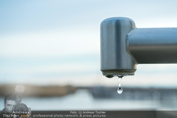 Wassermangel im Neusiedlersee - Burgenland - Do 06.04.2023 - Wassermangel, Wasserhahn tropfen, tropft, Symbolbild4