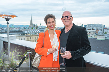 Rooftop Bar Opening - The Ritz Carlton Vienna - Do 11.05.2023 - Alexander GOEBEL, Bettina HÖRMANN9
