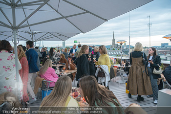 Rooftop Bar Opening - The Ritz Carlton Vienna - Do 11.05.2023 - Gäste, Party über den Dächern Wiens, Rooftopparty, Terrasse23