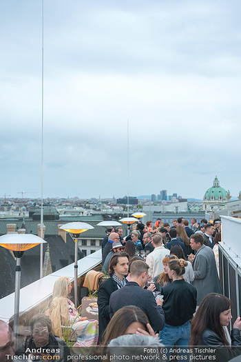 Rooftop Bar Opening - The Ritz Carlton Vienna - Do 11.05.2023 - Gäste, Party über den Dächern Wiens, Rooftopparty, Terrasse55