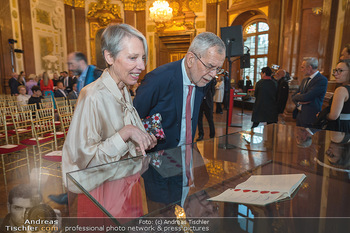 300 Jahre Belvedere - Oberes Belvedere, Wien - Fr 12.05.2023 - Stella ROLLIG, Alexander VAN DER BELLEN beim Österreichischen S39