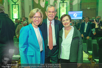 AWS Austria World Summit Klimakonferenz - Hofburg, Wien - Di 16.05.2023 - Leonore GEWESSLER, Alexander VAN DER BELLEN, Doris SCHMIDAUER52