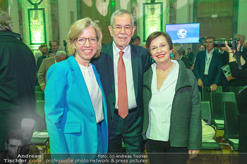 AWS Austria World Summit Klimakonferenz - Hofburg, Wien - Di 16.05.2023 - Leonore GEWESSLER, Alexander VAN DER BELLEN, Doris SCHMIDAUER53