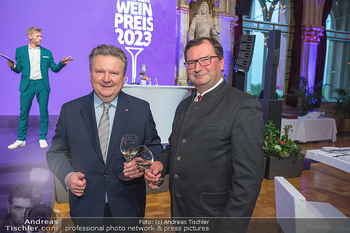 Wiener Weinpreis Gala - Rathaus, Wien - Di 16.05.2023 - Michael LUDWIG, Norbert WALTER63