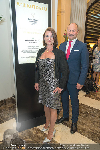 Atil Kutoglu Charity Fashion Show - Palais Hansen-Kempinski, Wien - Di 06.06.2023 - Katharina NEHAMMER, Florian WILLE12