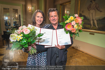 Kammerschauspieler Ehrung - Theater in der Josefstadt, Wien - Mi 14.06.2023 - Maria KÖSTLINGER, Michael DANGL39