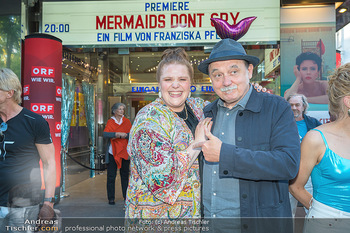 Kinopremiere ´Mermaids dont cry´ - Gartenbaukino Wien - Mi 28.06.2023 - Stefanie REINSPERGER, Karl FISCHER15