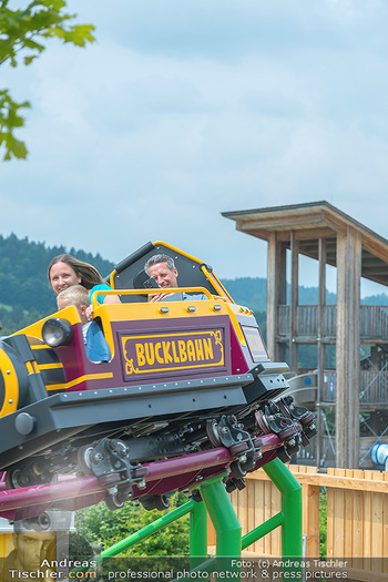 Eröffnung Bucklbahn - Eis-Greissler, Krumbach - Sa 01.07.2023 - Bucklbahn Wagon Lokomotiv Hochschaubahn86