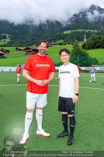 Samsung Charity Soccer Cup - Sportplatz Alpbach, Tirol - Mi 30.08.2023 - Lukas MANDL, Trevor LEE59