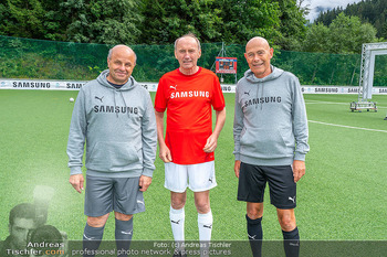 Samsung Charity Soccer Cup - Sportplatz Alpbach, Tirol - Mi 30.08.2023 - Othmar KARAS, Konrad PLAUTZ, Andreas RUDAS84