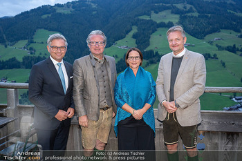 Weinverkostung - Böglalm, Alpbach - Do 31.08.2023 - Magnus BRUNNER, Yuriko BACKES, Christopher DREXLER, Gerald GERST36