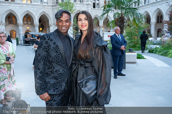 Musiktheaterpreis 2023 - Rathaus, Wien - Do 07.09.2023 - Ramesh NAIR, Monika BALLWEIN13