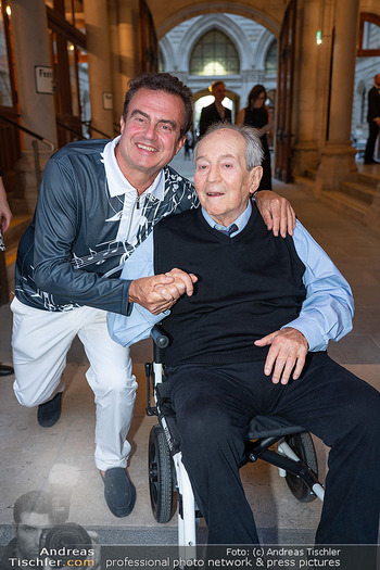 Musiktheaterpreis 2023 - Rathaus, Wien - Do 07.09.2023 - Familie Konstantin SCHENK, Otto SCHENK (Sohn Vater)28