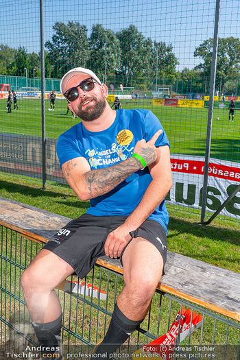 Band Fussball Cup Charity - Sportplatz SV Donau, Wien - So 17.09.2023 - Christoher SEILER6