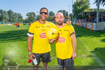Band Fussball Cup Charity - Sportplatz SV Donau, Wien - So 17.09.2023 - Cesar SAMPSON, Christopher SEILER12