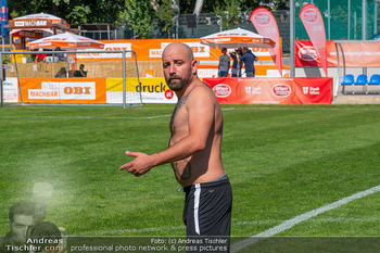 Band Fussball Cup Charity - Sportplatz SV Donau, Wien - So 17.09.2023 - Christopher SEILER oben ohne34