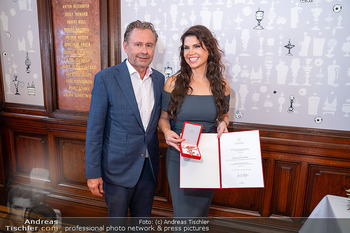 Leona König Ehrung - Künstlerhaus, Wien - Do 21.09.2023 - Leona KÖNIG, Alexander WRABETZ18