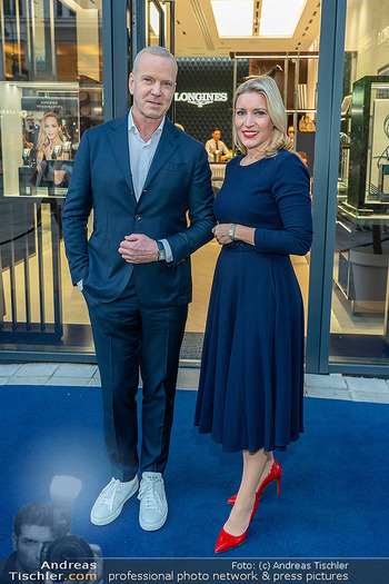 Store Opening - Longines Store, Wien - Do 28.09.2023 - CEO Matthias BRESCHAN, Cornelia REINBACHER29