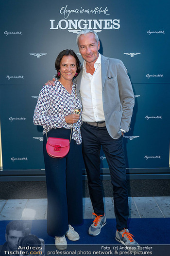 Store Opening - Longines Store, Wien - Do 28.09.2023 - Rainer und Eva PARIASEK49