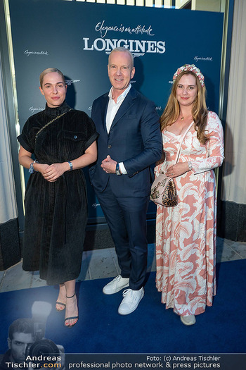 Store Opening - Longines Store, Wien - Do 28.09.2023 - Niki OSL, Verena ALTENBERGER, Matthias BRESCHAN66