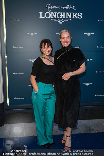 Store Opening - Longines Store, Wien - Do 28.09.2023 - Verena ALTENBERGER, Cathrine DUMONT71
