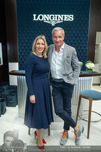 Store Opening - Longines Store, Wien - Do 28.09.2023 - Rainer PARIASEK, Cornelia REINBACHER75