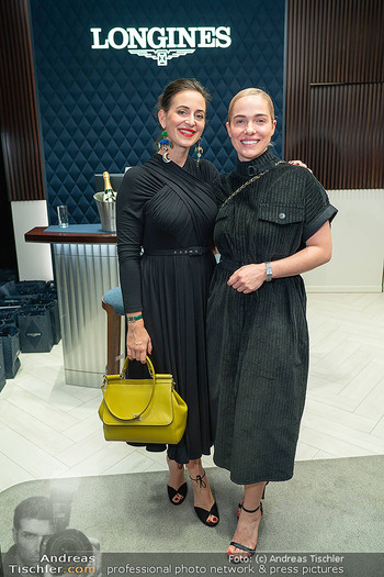 Store Opening - Longines Store, Wien - Do 28.09.2023 - Lena HOSCHEK, Verena ALTENBERGER92