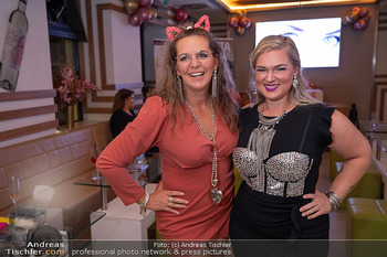 Geburtstagsfeier Beatrice Turin - Cafe and Vision Lounge, Wien - Di 03.10.2023 - Regina FOLTYNEK, Ingrid DIEM26