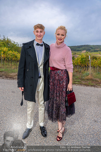 33 Jahre Weingut Hillinger - Weingut Hillinger, Jois - Di 17.10.2023 - Leo (Jack) HILLINGER jun., Franziska KNUPPE62