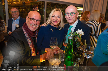 33 Jahre Weingut Hillinger - Weingut Hillinger, Jois - Di 17.10.2023 - Otto RETZER, Ingrid FLICK, Kurt MANN155