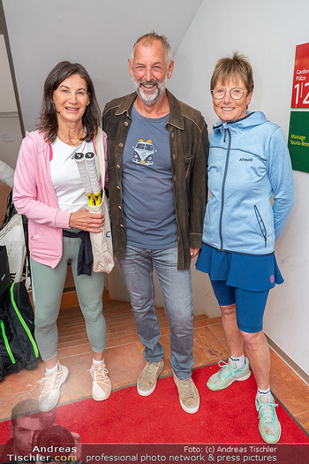 Rado Promis gegen Profis Tennis - Colony Tennisclub, Wien - So 22.10.2023 - Katharina Kathi GUTENSOHN, Annemarie MOSER-PRÖLL, Thomas MUSTER36