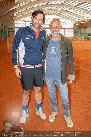 Rado Promis gegen Profis Tennis - Colony Tennisclub, Wien - So 22.10.2023 - Maximilian SIMONISCHEK, Thomas MUSTER42