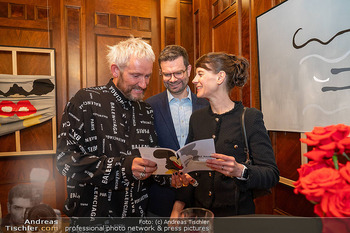 FJ Baur VIP Vernissage - Bucherer Salon, Wien - Mo 23.10.2023 - Franz Josef BAUR, Marco BUSCHMANN, Janina HATT25