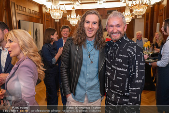 FJ Baur VIP Vernissage - Bucherer Salon, Wien - Mo 23.10.2023 - Jamie HARRISSON, Franz Joseph BAUR36