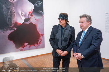 Helnwein Ausstellung - Albertina, Wien - Di 24.10.2023 - Gottfried HELNWEIN, Michael LUDWIG9