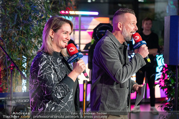 40 Jahre Kummernummer - Ö3 Studios im ORF Zentrum, Wien - Di 14.11.2023 - Gabi HILLER, Robert KRATKY33