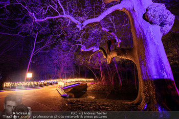 Lichtergarten - Schlosspark Laxenburg - Do 11.01.2024 - Lichtkunstwerke, Lichtergarten Lichterpark Schlosspark Laxenburg25