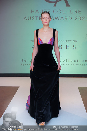 Haute Couture Award - Heidi Horten Collection Museum - Di 16.01.2024 - 2. Platz, Kleid, Model, Laufsteg53