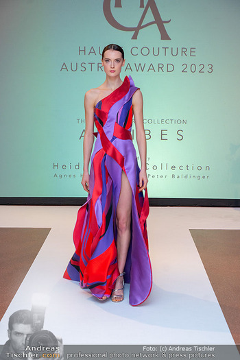 Haute Couture Award - Heidi Horten Collection Museum - Di 16.01.2024 - 1. Platz, Kleid, Model, Laufsteg, Siegerkleid55